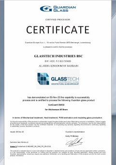 Guardian Certificate - SNX50